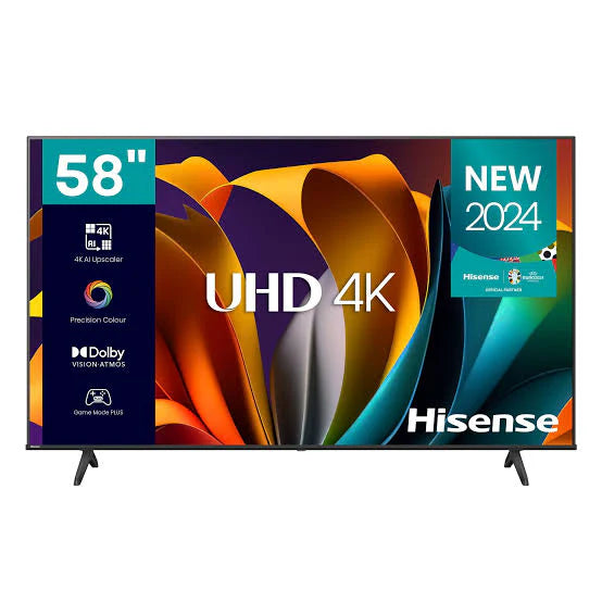 58-INCH HISENSE SMART TV 4K