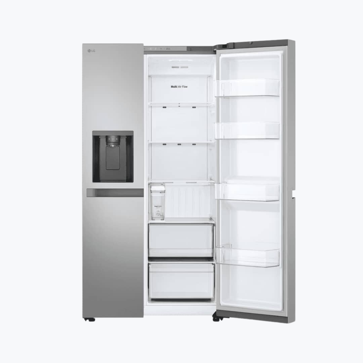 LG Side by Side Refrigerator - 674L