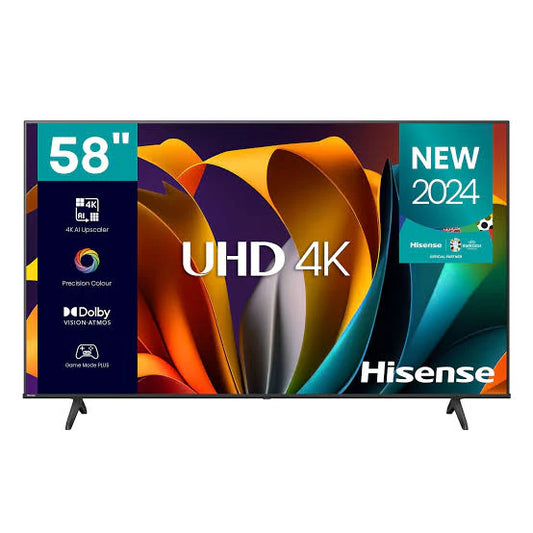 58-INCH HISENSE SMART TV 4K