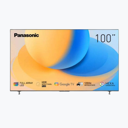 100" Panasonic HDR Smart Full Array Google TV